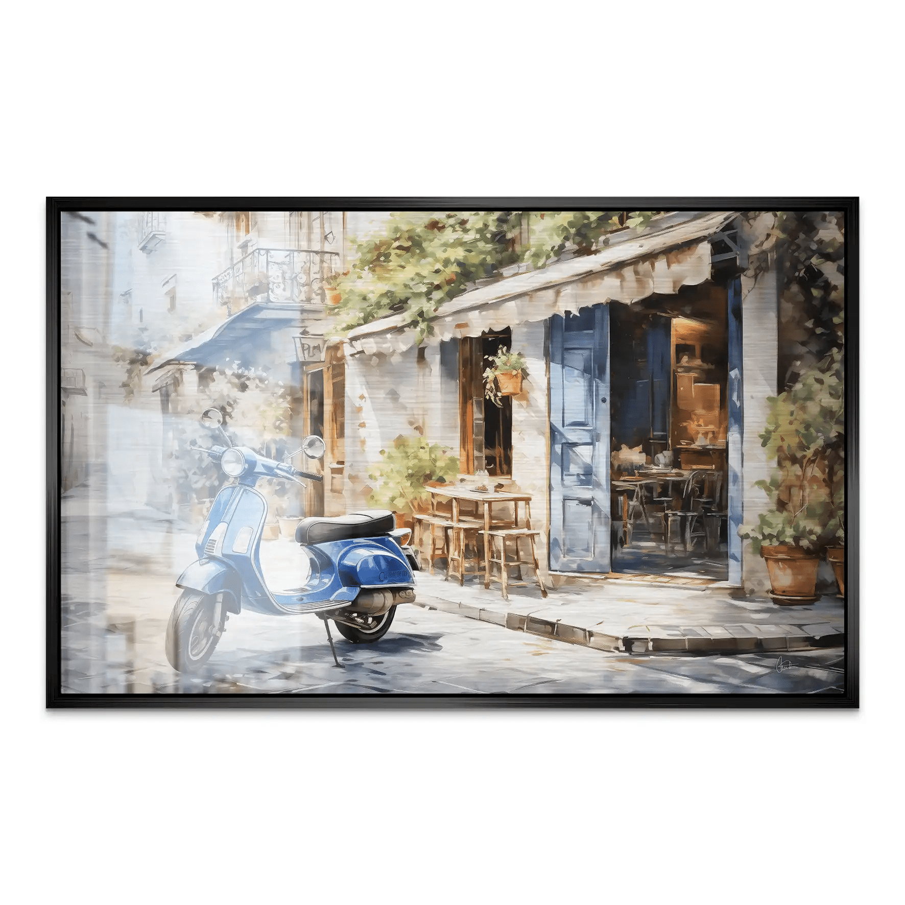 Trattoria AluDibond Gebürstet INGALERIE