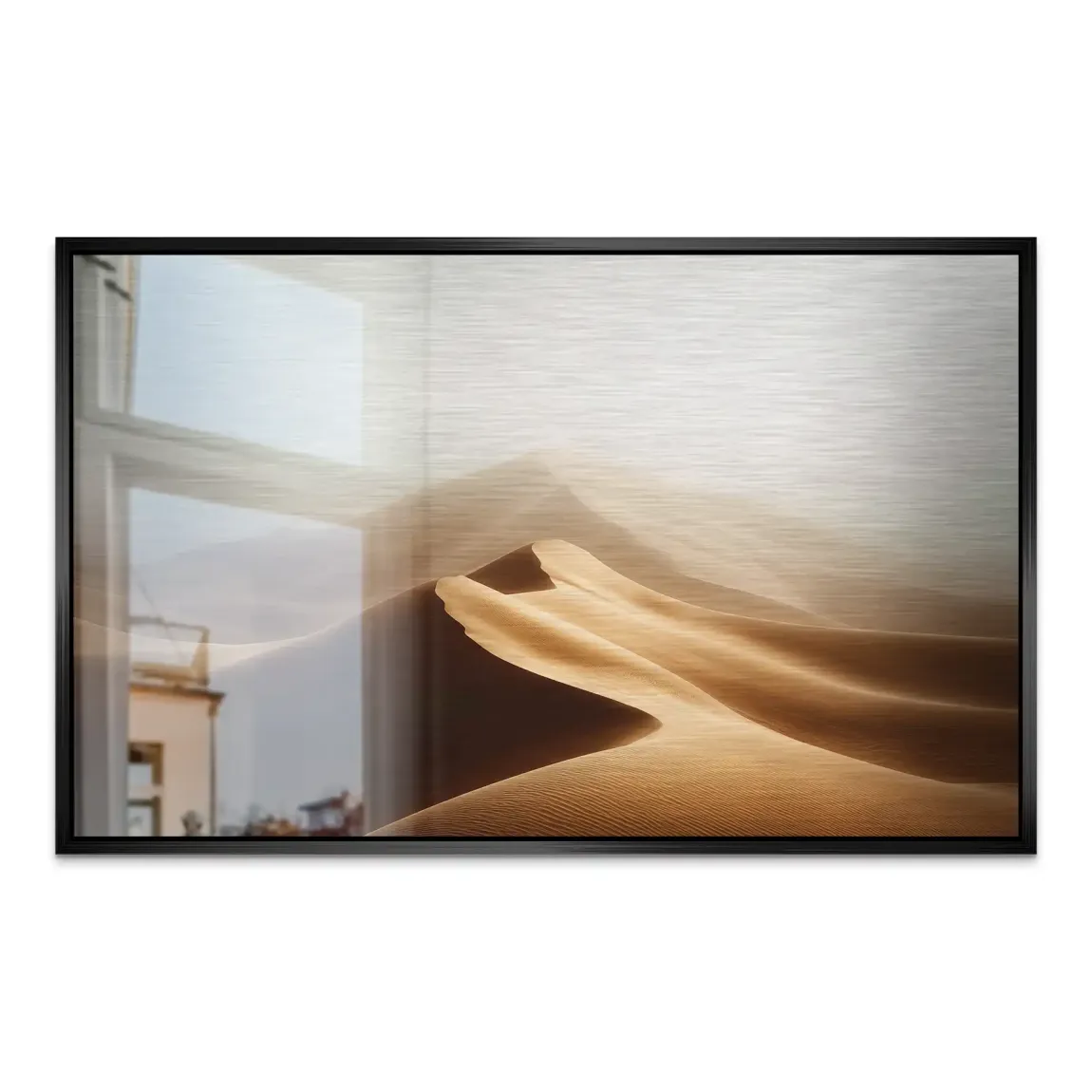 Wüstennebel AluDibond Gebürstet