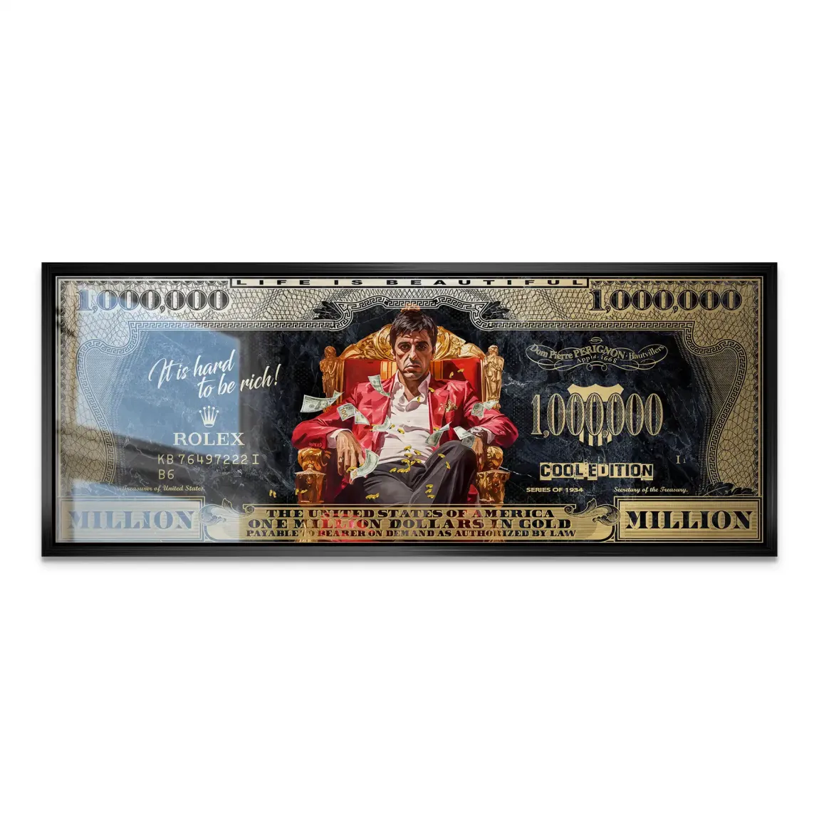 Scarface Million Dollar Alu Gebürstet