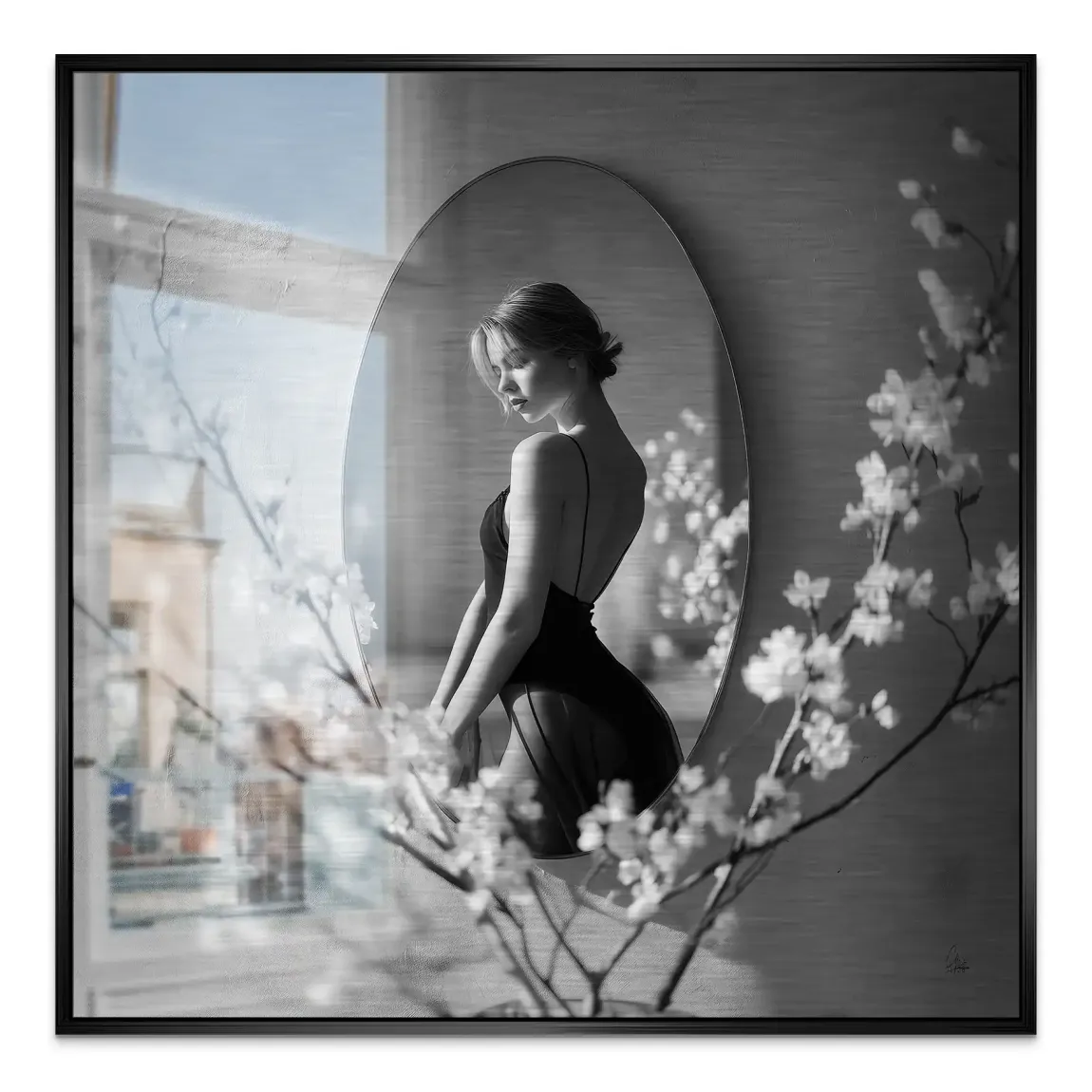 Velvet Muse Alu Gebürstet Bild