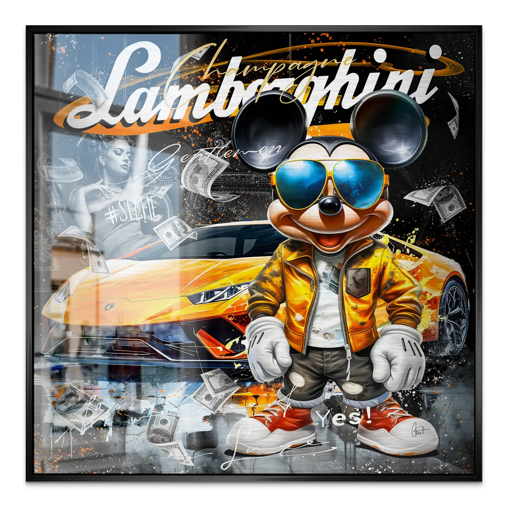 Micky Huracan Alu Gebürstet INGALERIE