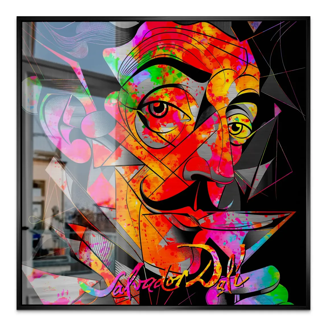 Infinite Mind Salvador Dalí Alu Gebürstet Bild - INGALERIE | Dein Onlineshop für moderne Wandbilder