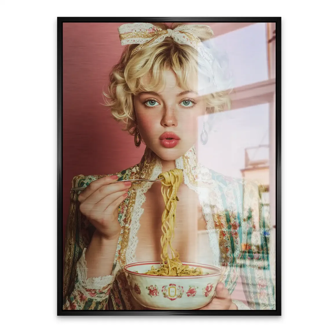La Dolce Noodle Lady Alu Gebürstet Bild