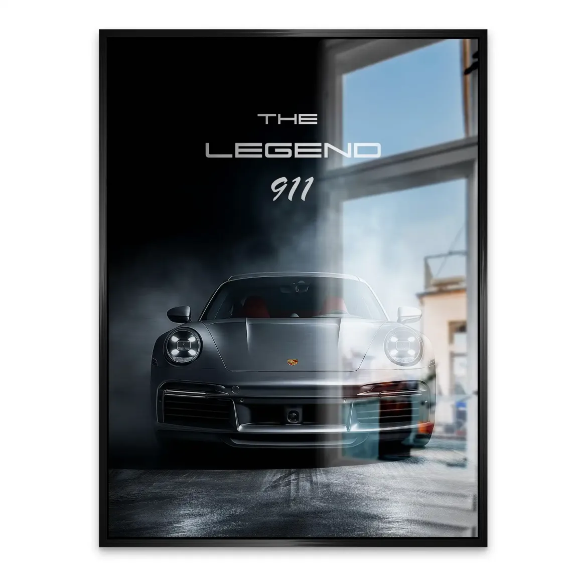Silver Legend Porsche 911 Alu Gebürstet Bild