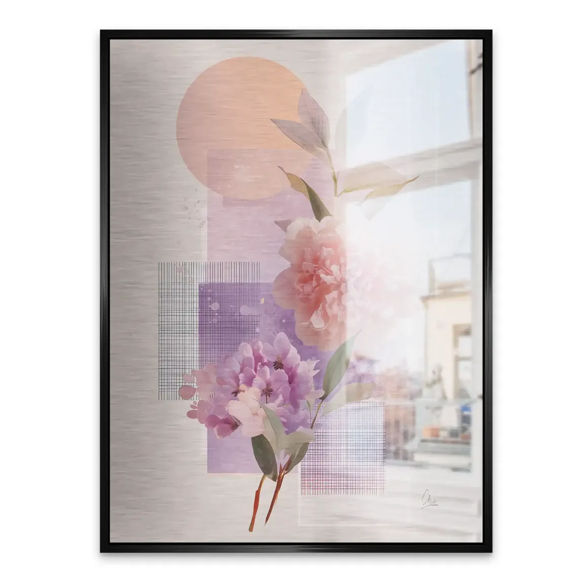 Soft Petal Harmony Alu Gebürstet Bild