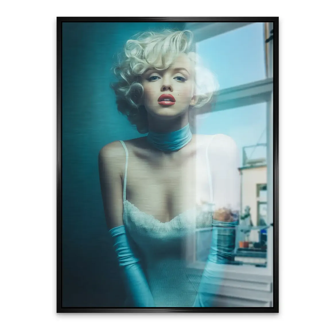 Satin Dreams of Hollywood Aludibond Gebürstet INGALERIE