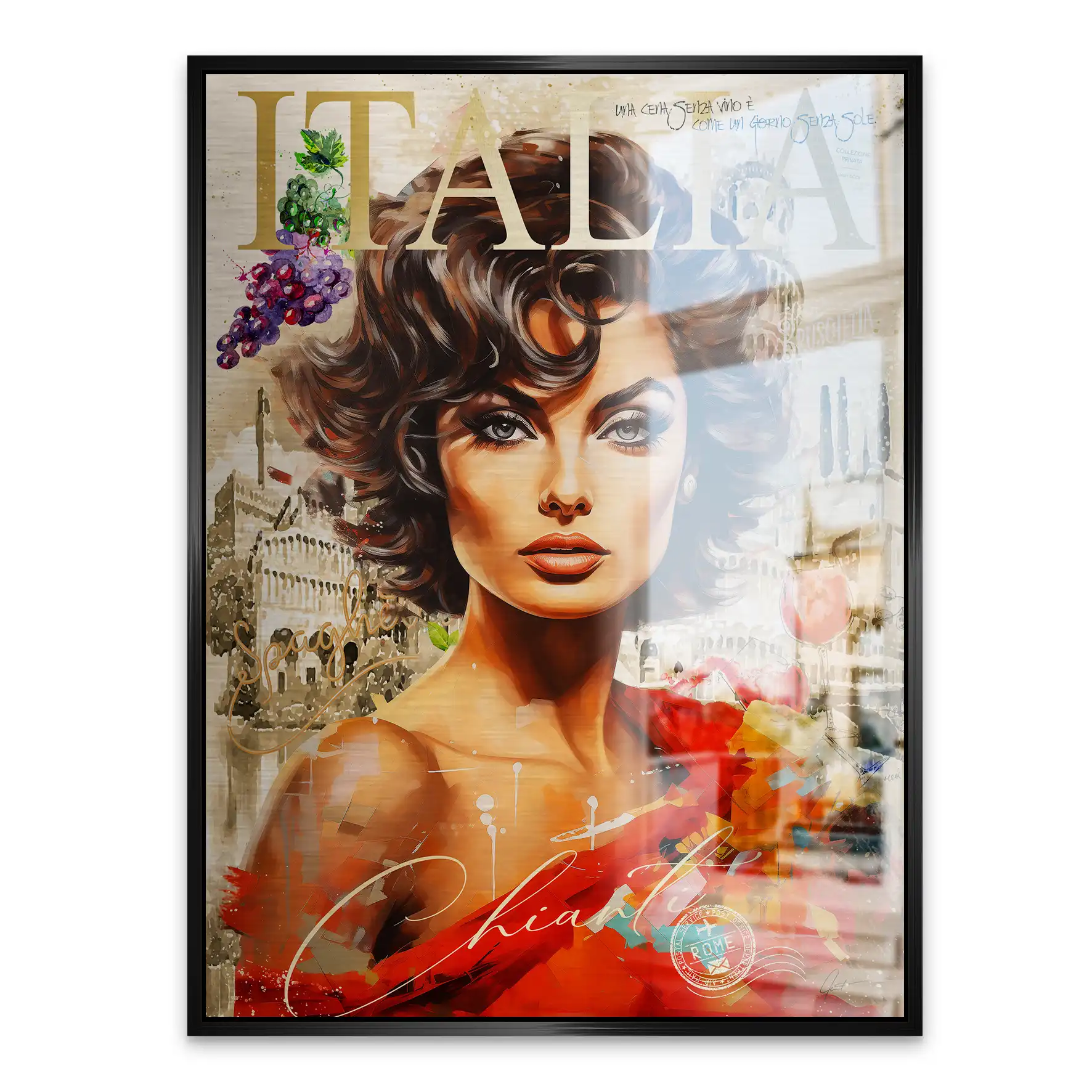 Sophia Italia Aludibond Gebürstet INGALERIE