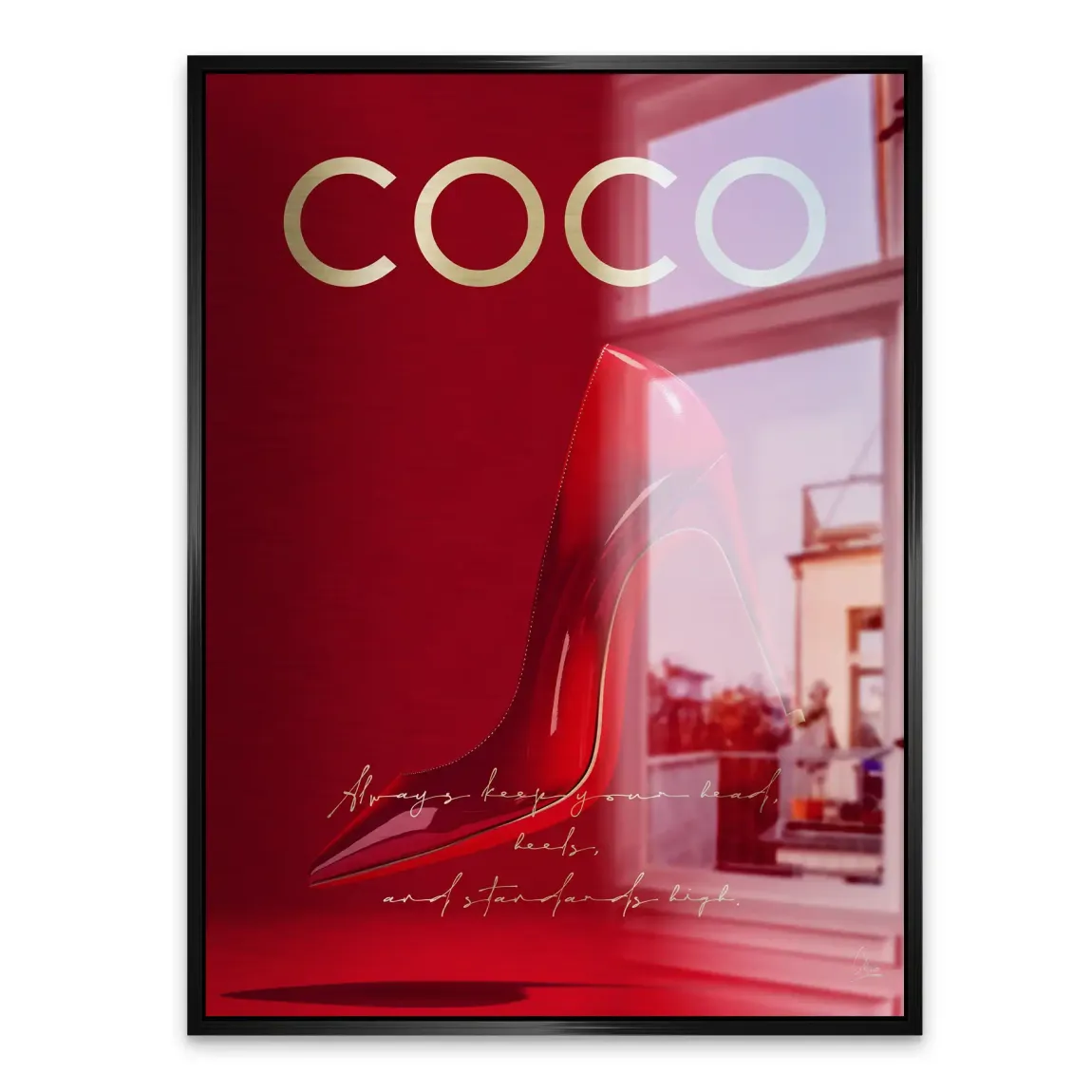 Coco Heels Alu Gebürstet Bild