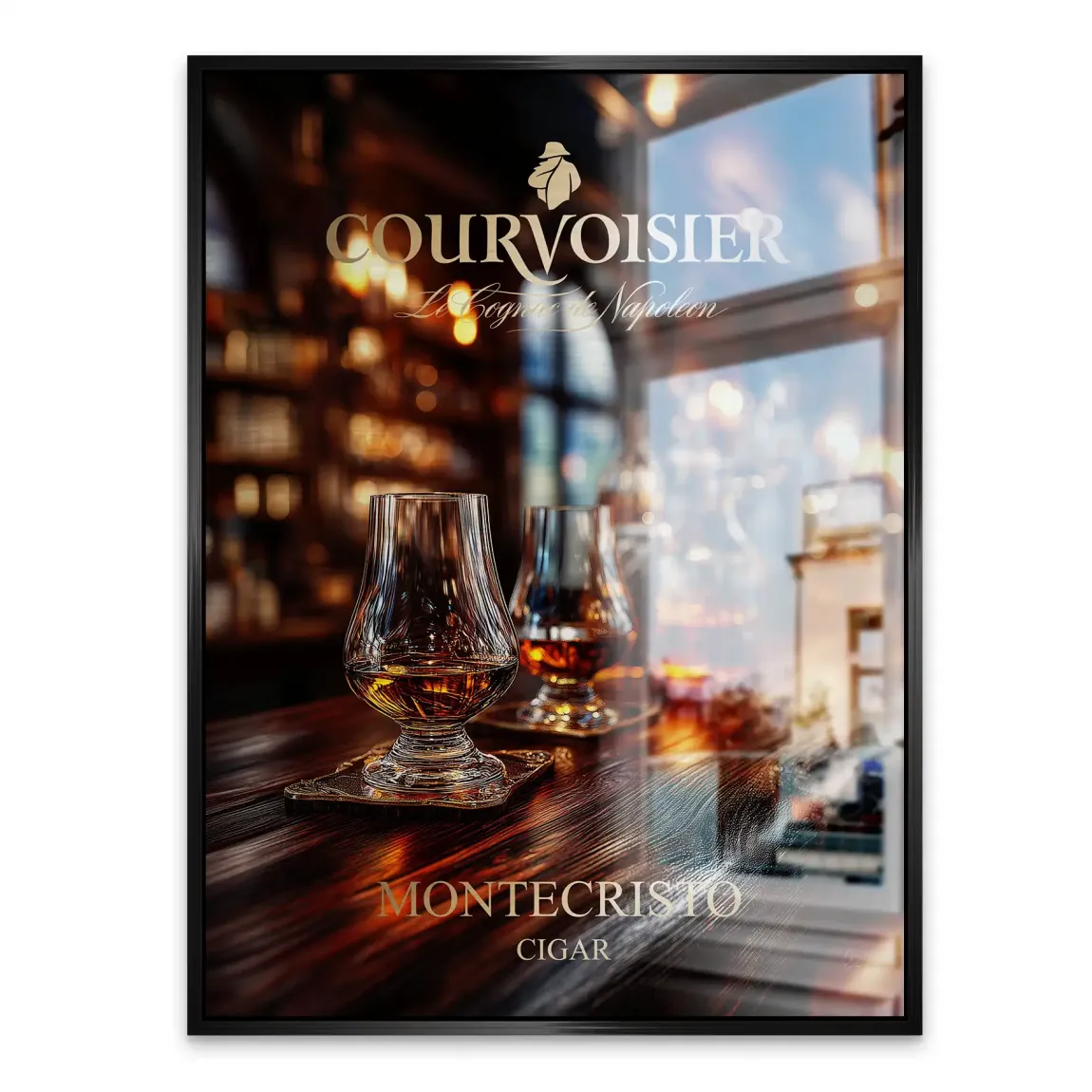 Amber Delight Cognac Alu Gebürstet Bild