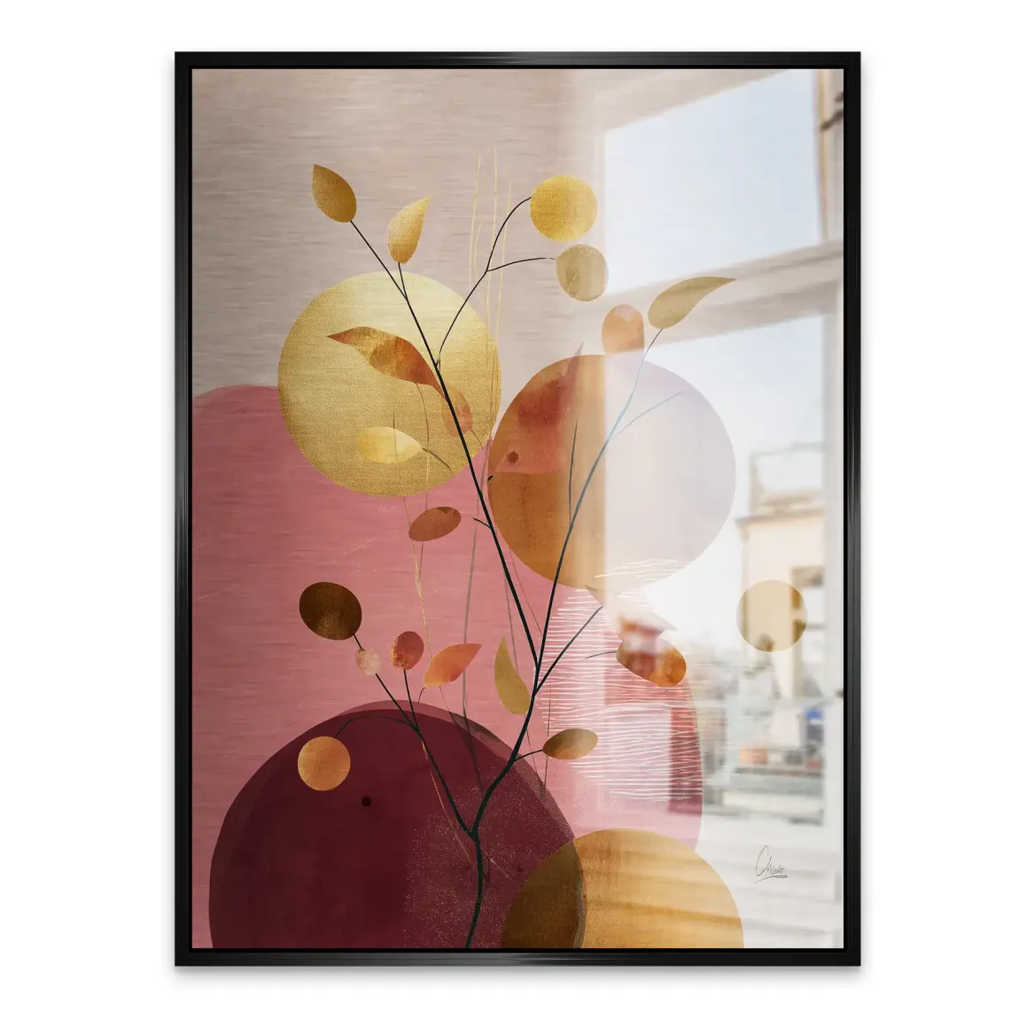 Golden Terra Harmony Alu Gebürstet Bild