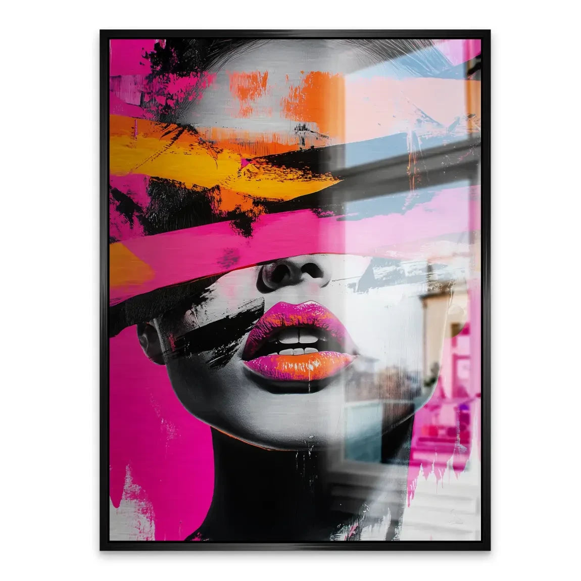 Abstrakt Allure Alu Gebürstet Bild INGALERIE