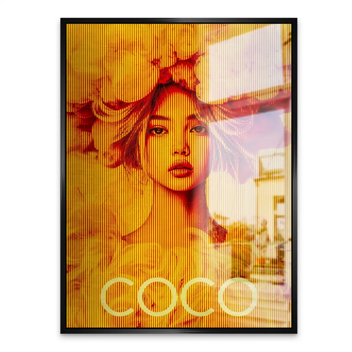 Coco Vision Aludibond Gebürstet INGALERIE