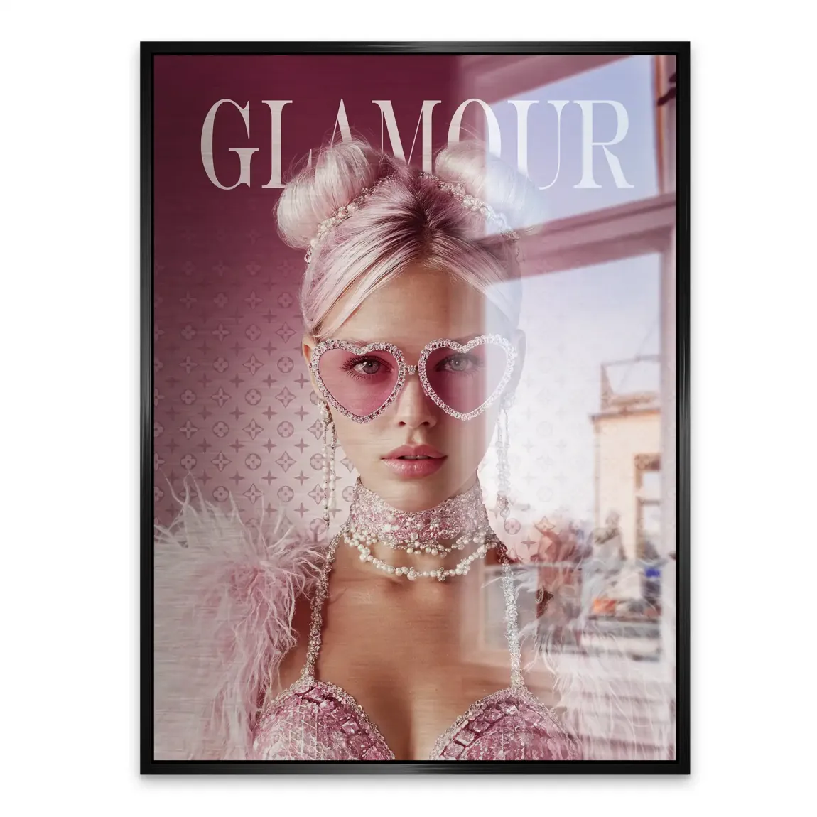 Glamour Lady Alu Gebürstet Bild