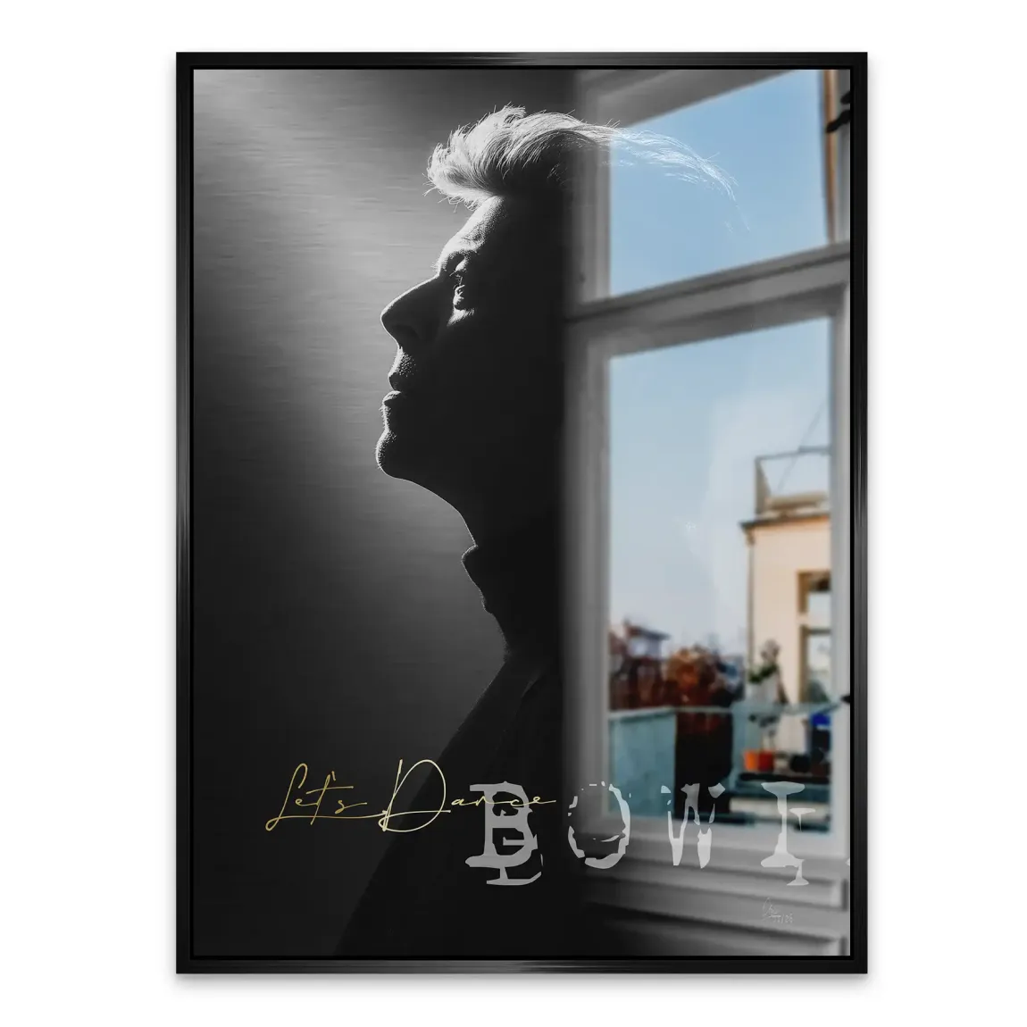 David Bowie Dance Alu Gebürstet Bild