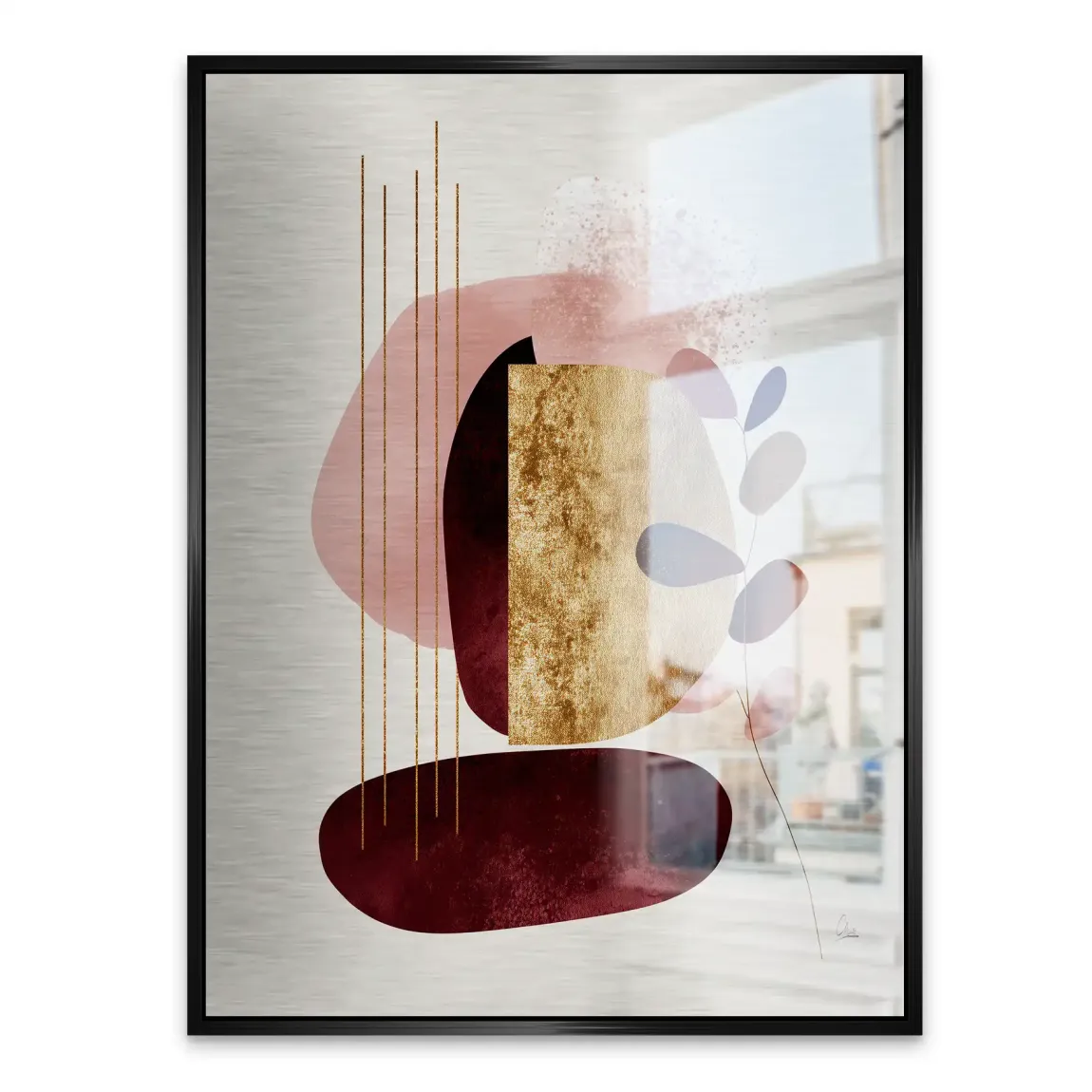 Velvet Shape Alu Gebürstet Bild