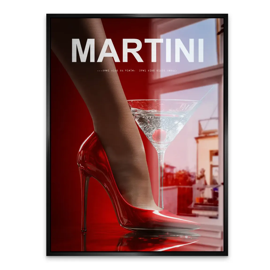 Martini Red Desire Alu Gebürstet Bild