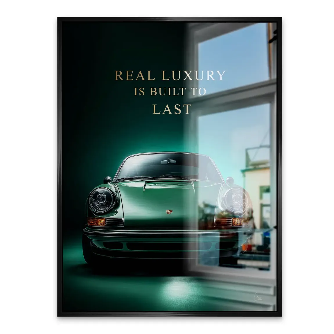 Heritage 911 Porsche Alu Gebürstet Bild