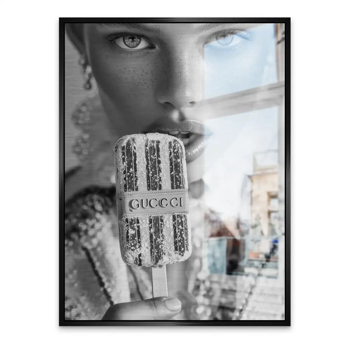 Gucci Ice Noir Alu Gebürstet Bild