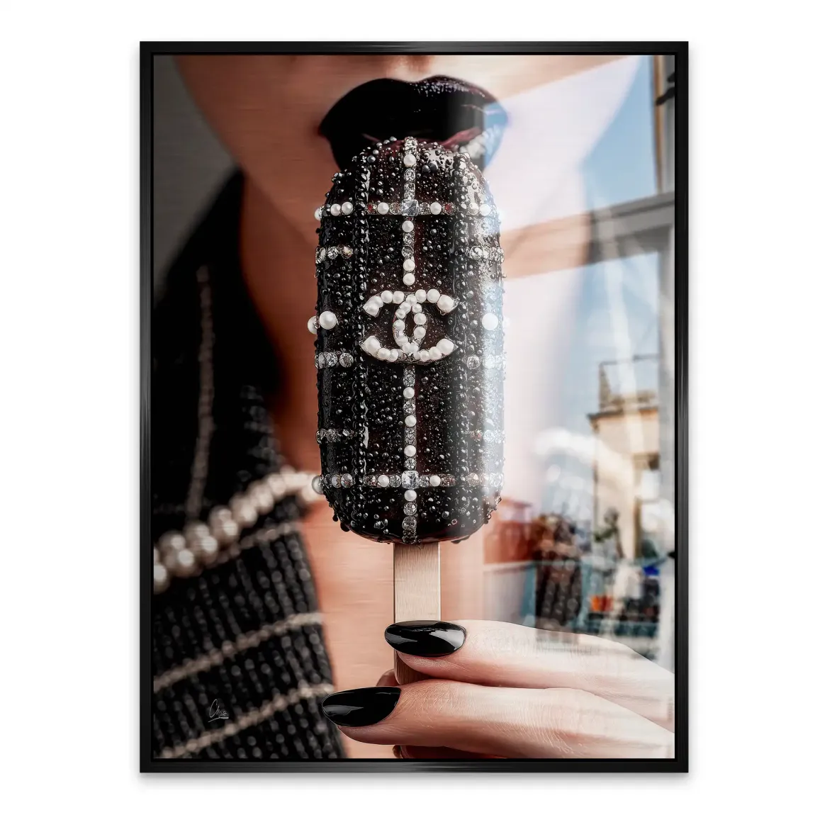 Black Pearl Ice Couture Alu Gebürstet  Bild