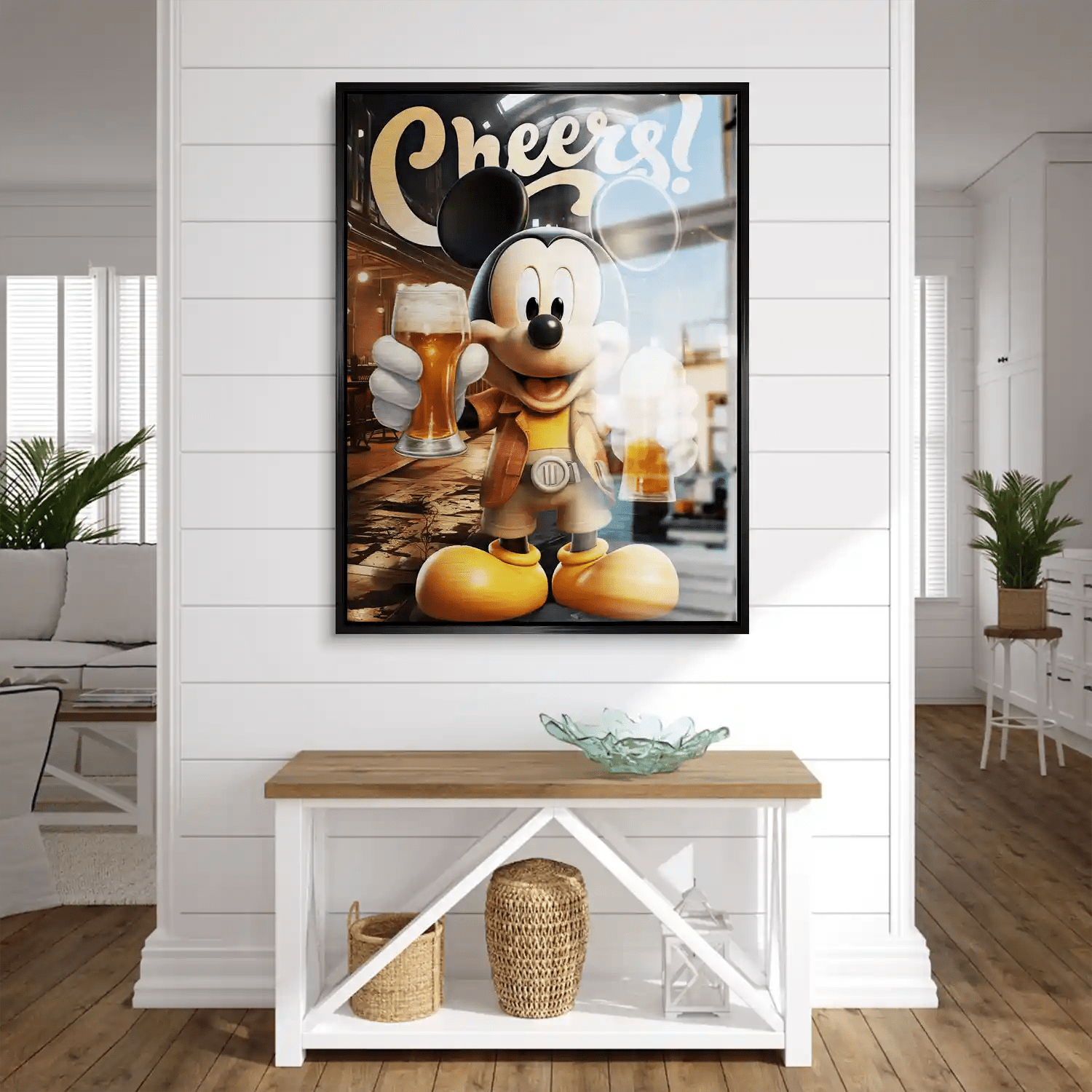 Micky Cheers Aludibond Gebürstet INGALERIE