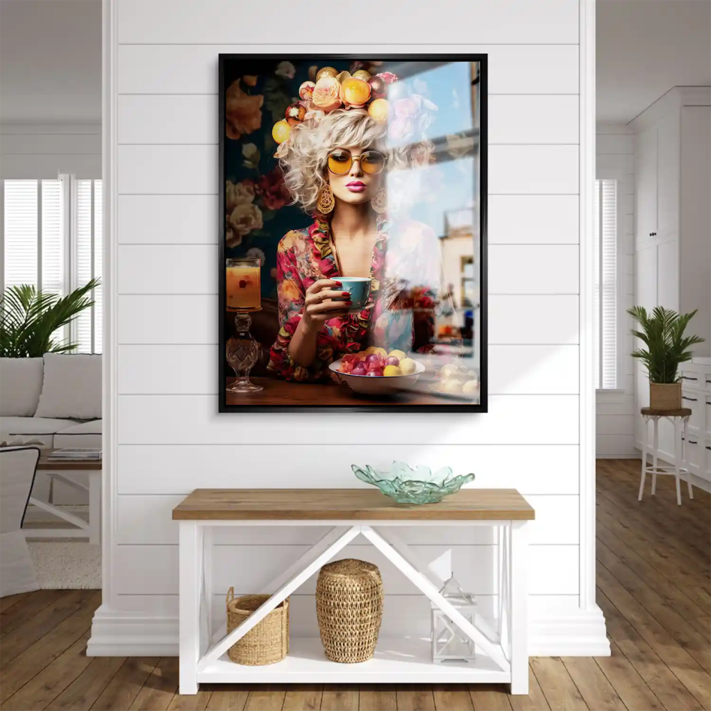 Beauty Bohemian Style Alu Gebürstet Bild INGALERIE