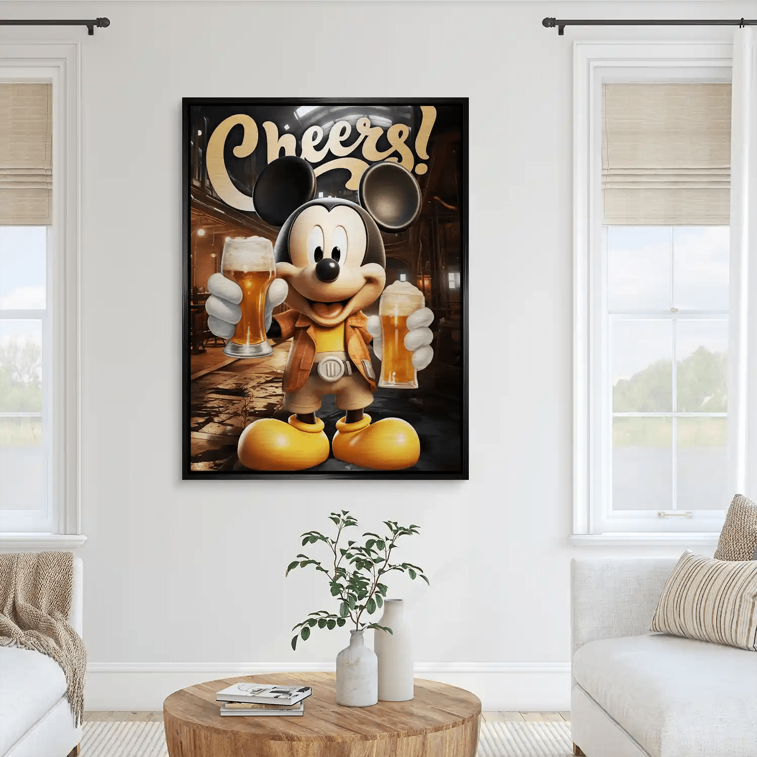 Micky Cheers Aludibond Gebürstet INGALERIE