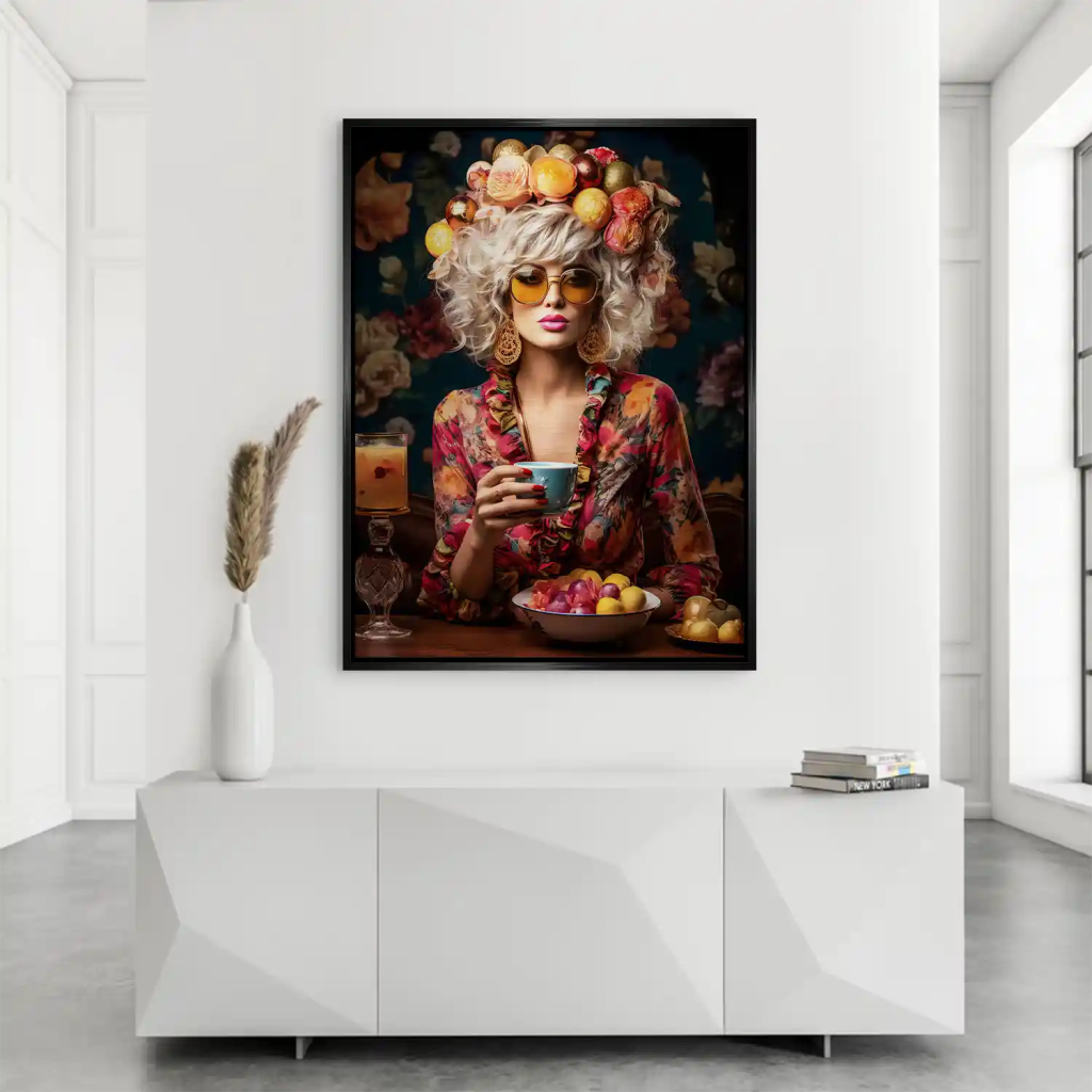 Beauty Bohemian Style Alu Gebürstet Bild INGALERIE