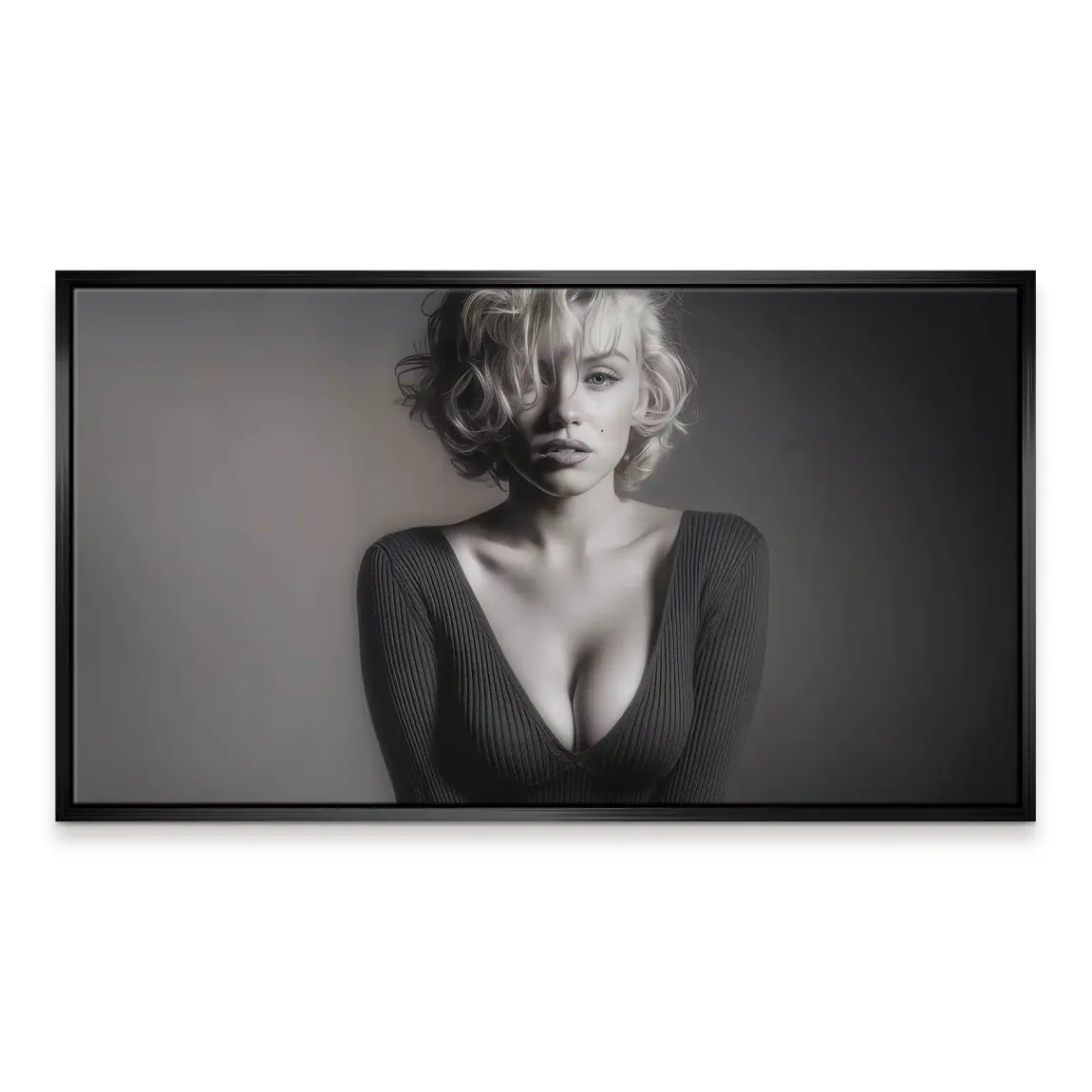 Marilyn Monroe Glam Night Leinwand Bild