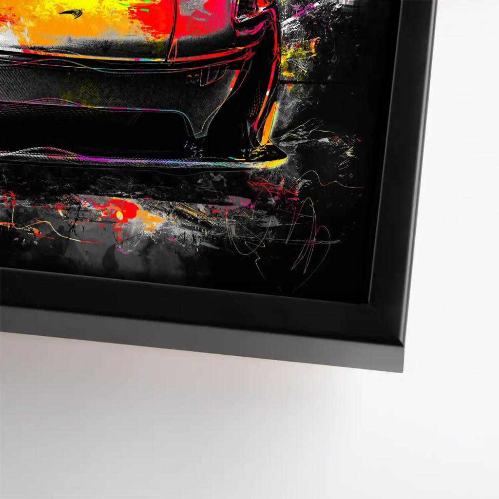 McLaren Pop Art Style Leinwand Bild INGALERIE