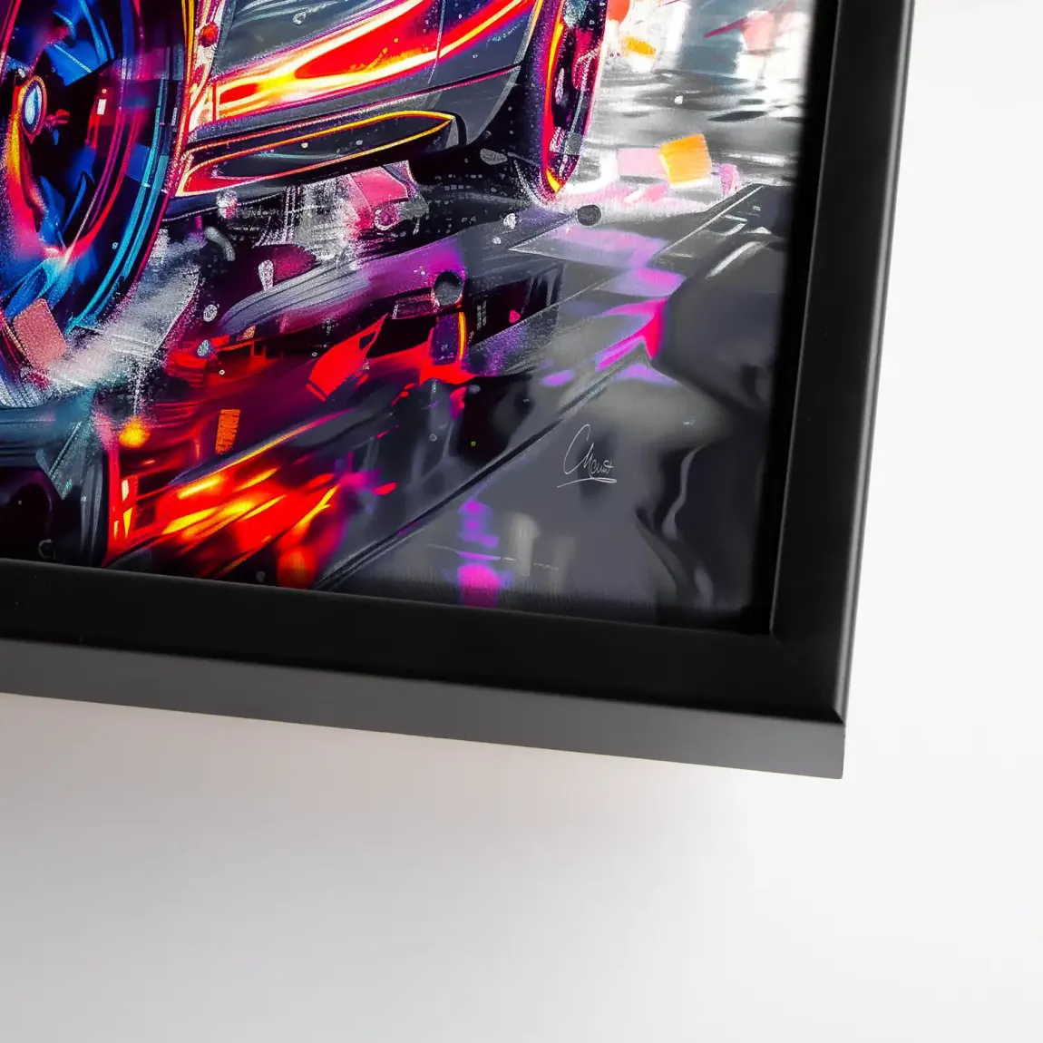 BMW M2 Abstrakt Vision Leinwand Bild