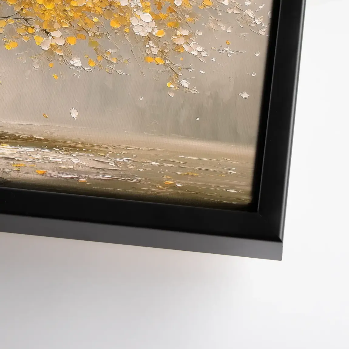 Golden Tree Art Leinwand Bild