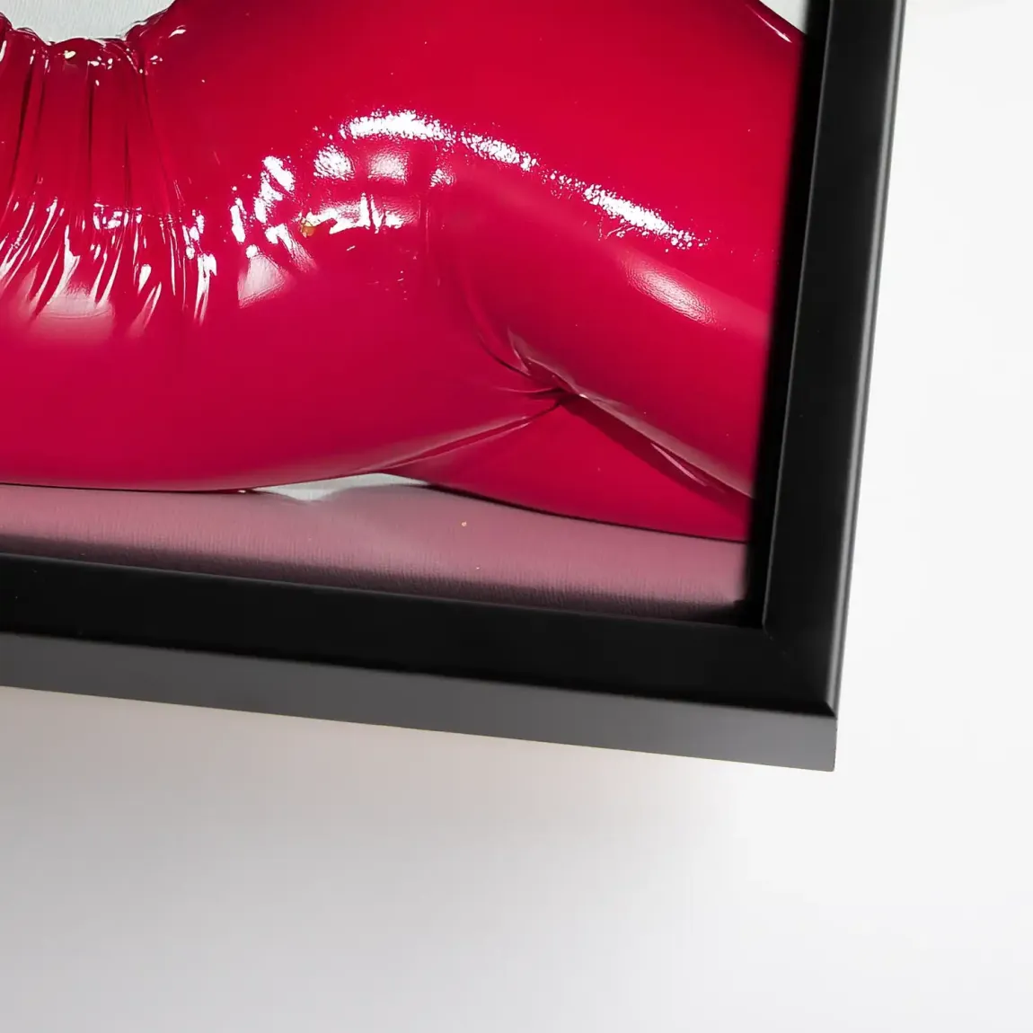 Midnight Rouge Leinwand Bild