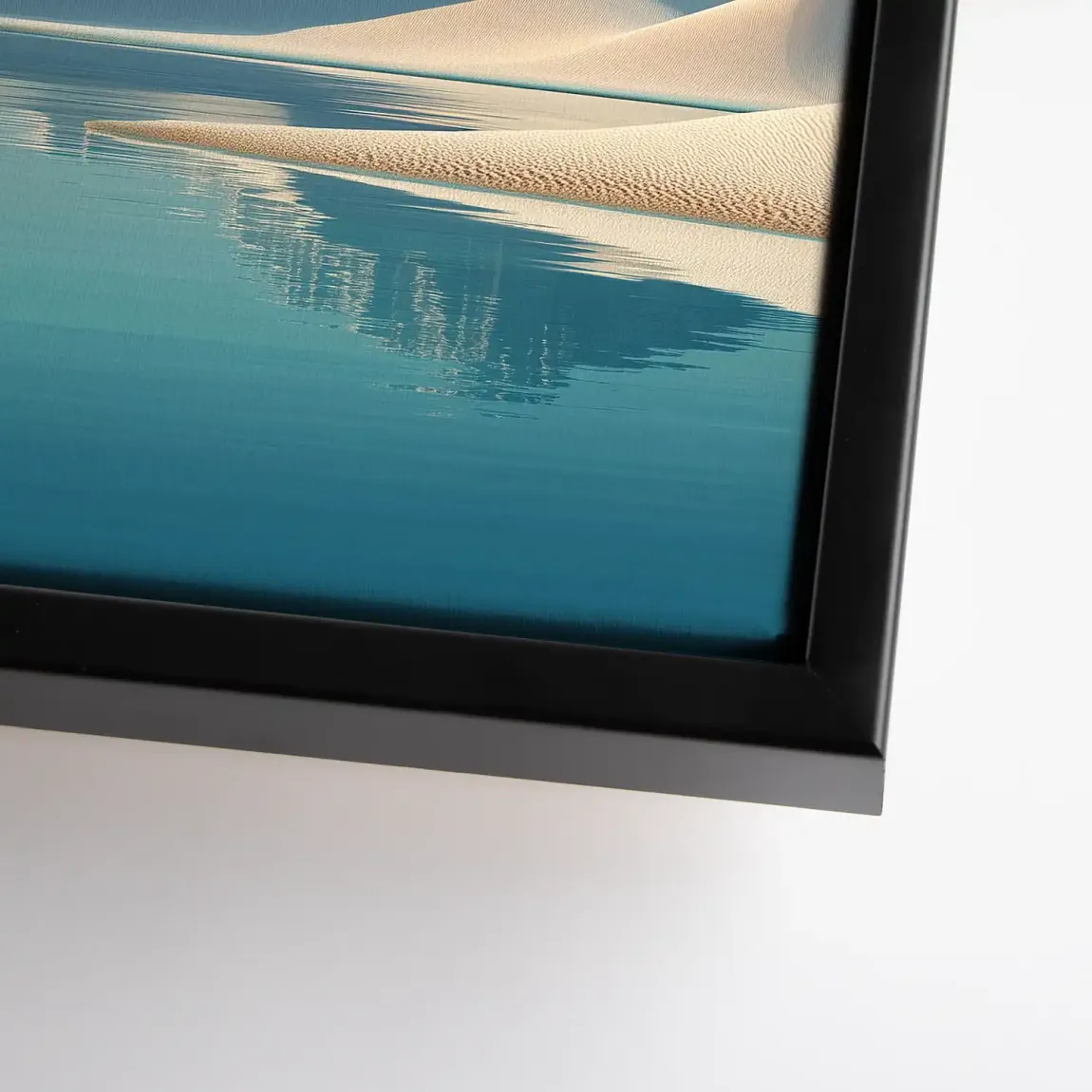 Desert Silence Leinwand Bild