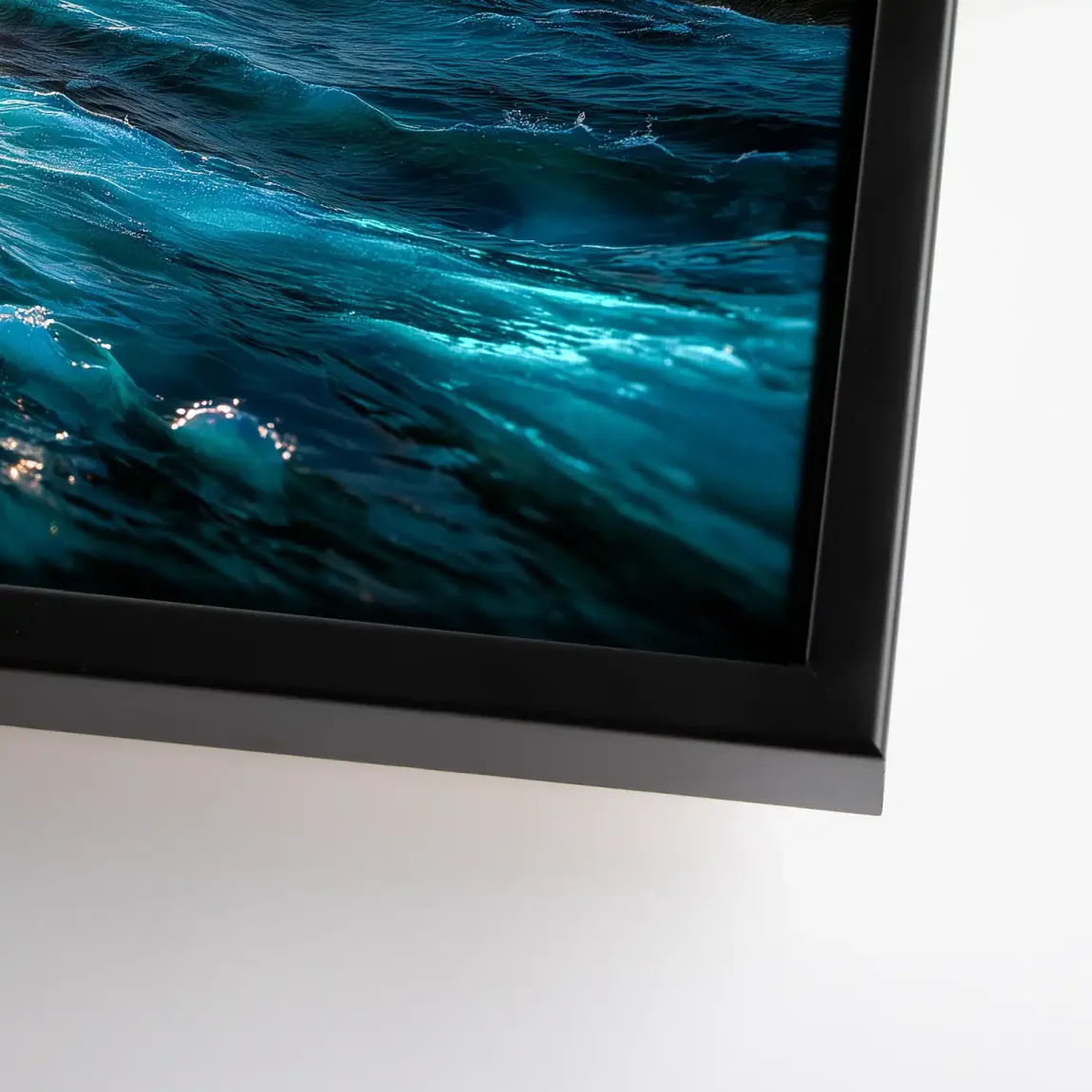 Wildes Meer Leinwand Bild