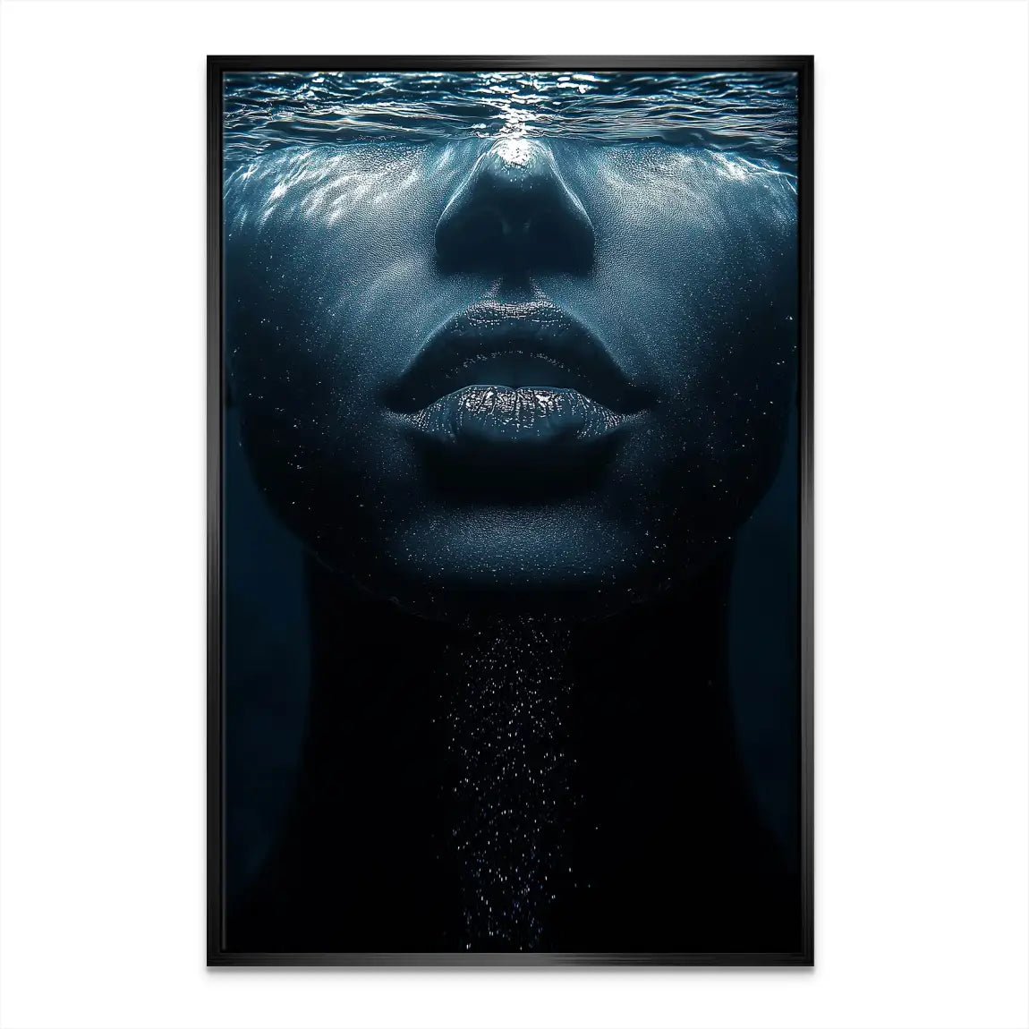 Beauty under Water Leinwand Bild INGALERIE
