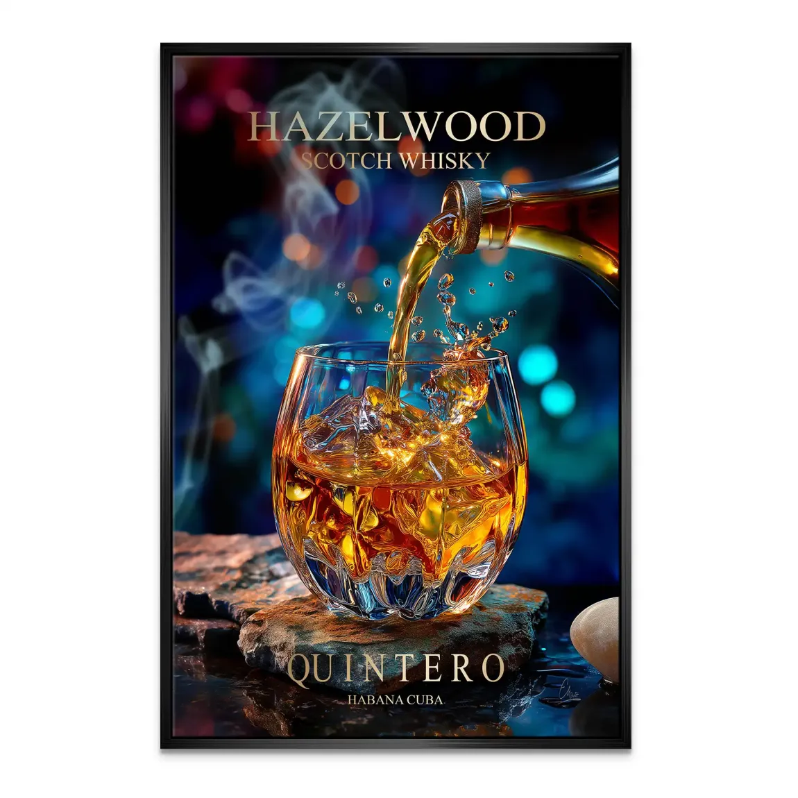 Amber Essence Leinwand Bild