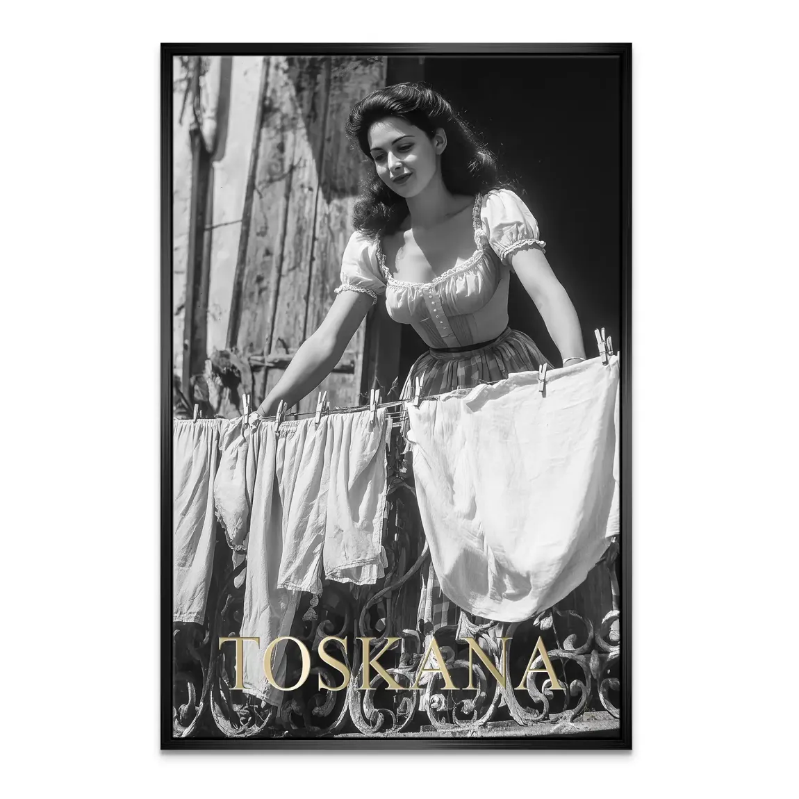 Bella Toskana Leinwand Bild