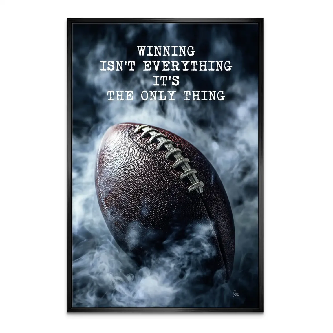 Winning Mindset Leinwand Bild