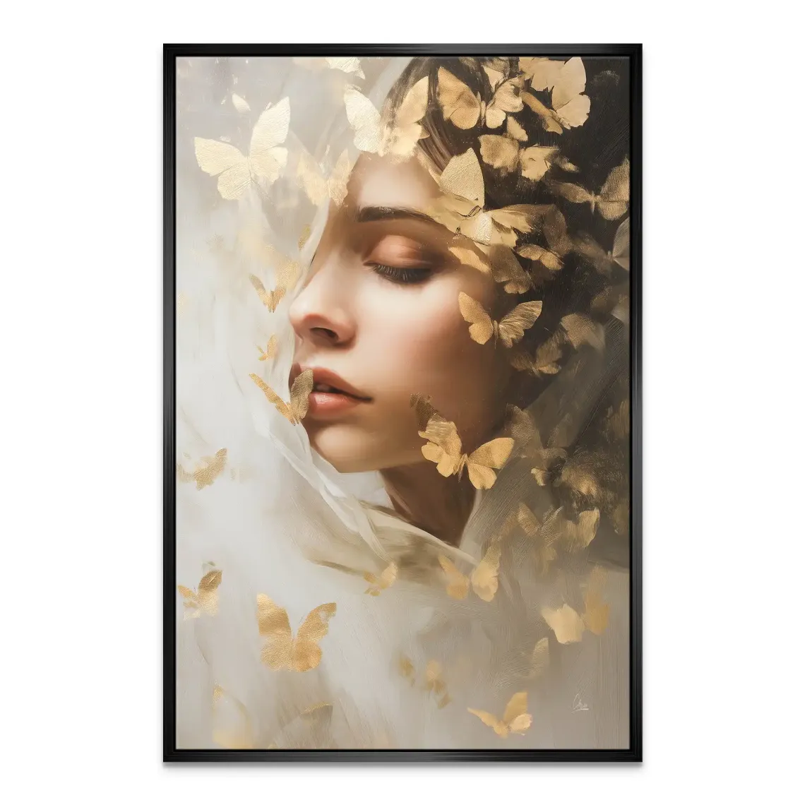 Whisper of Butterflies Leinwand Bild