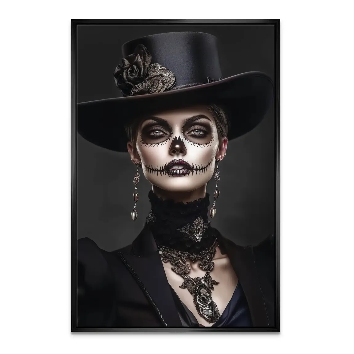 Lady der Schatten Leinwand Bild INGALERIE