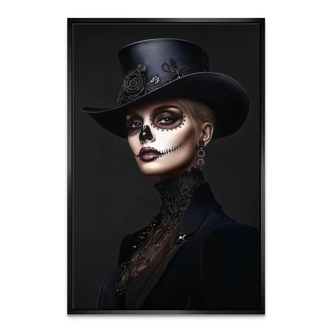 Lady of Shadows Color Leinwand Bild INGALERIE