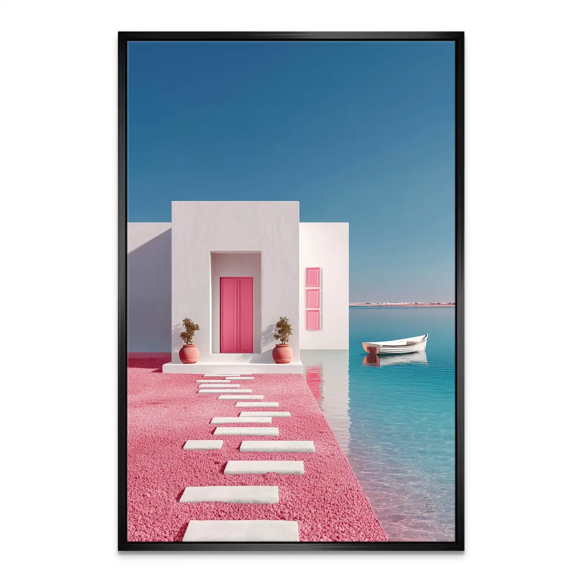 Casa Aurora Leinwand Bild