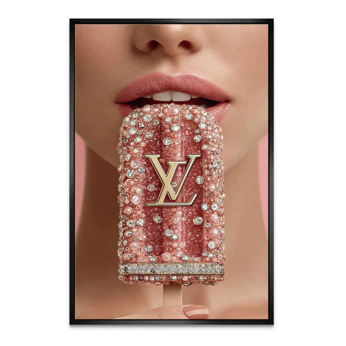 Diamonds and Desire Leinwand Bild