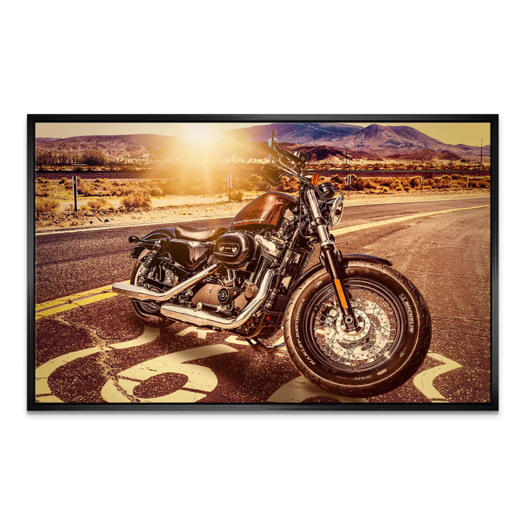 Harley Road Heritage auf Leinwand INGALERIE