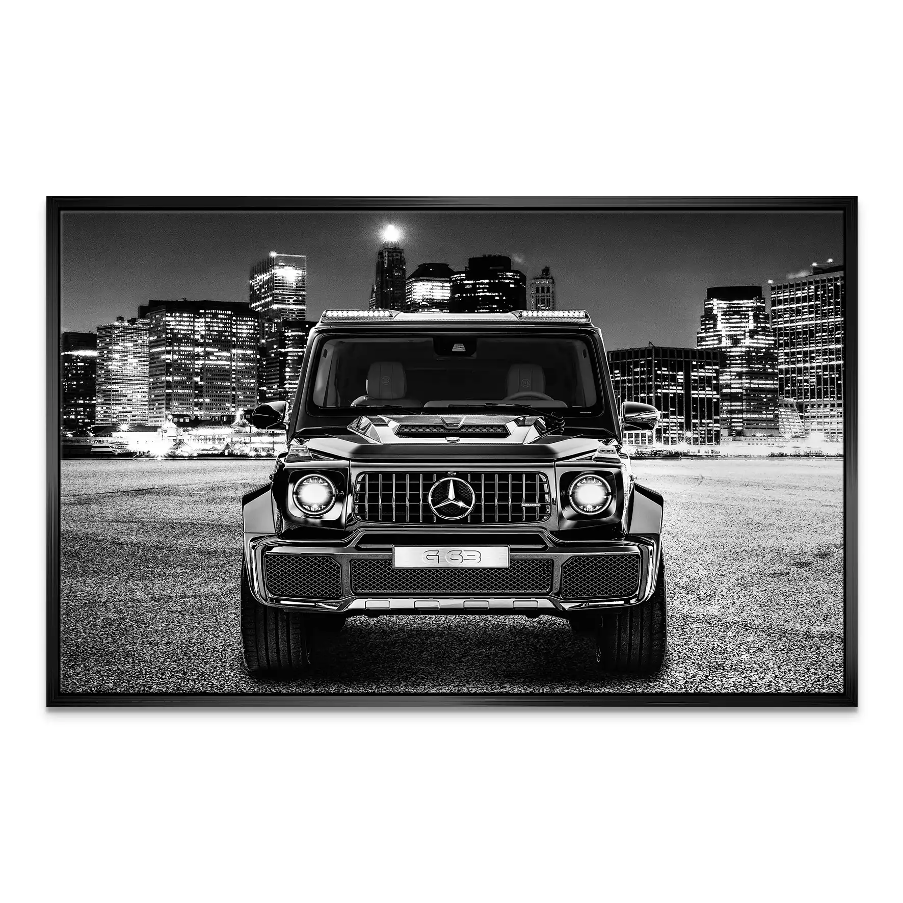 Mercedes G63 Leinwand Bild INGALERIE