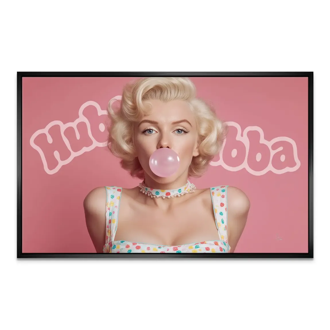 Marilyn Monroe Hubba Glam Leinwand Bild