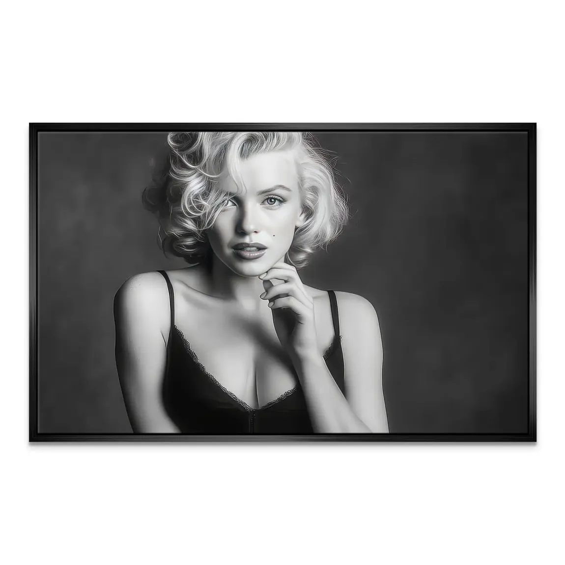 Marilyn Monroe Silent Erotik Leinwand Bild INGALERIE