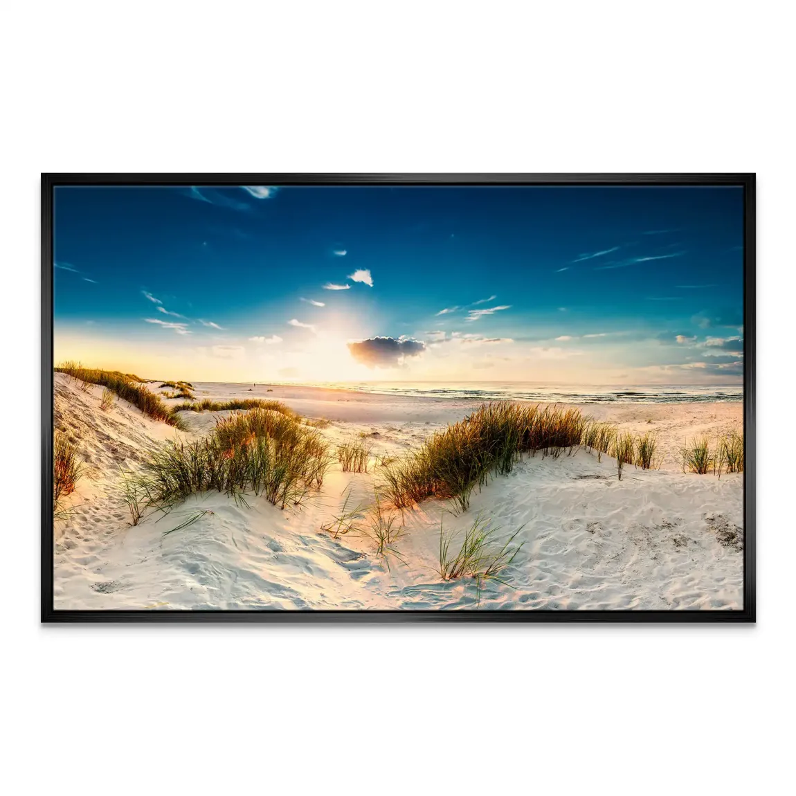 Sunset Dunes Leinwand Bild