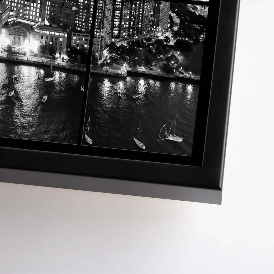 City Lights New York Leinwand Bild