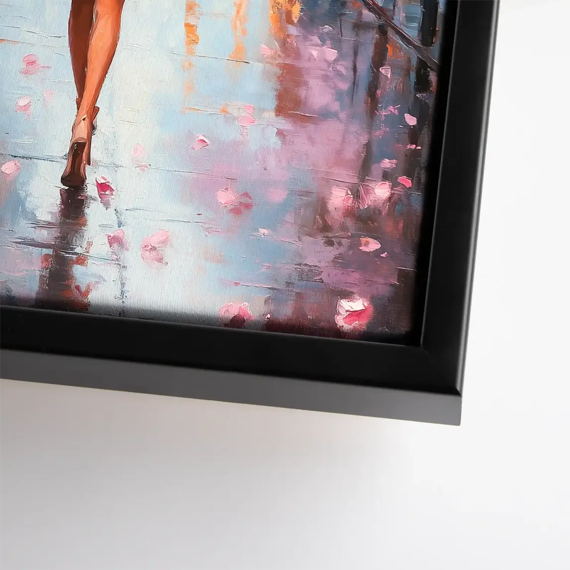 Color of Rain Leinwand Bild INGALERIE